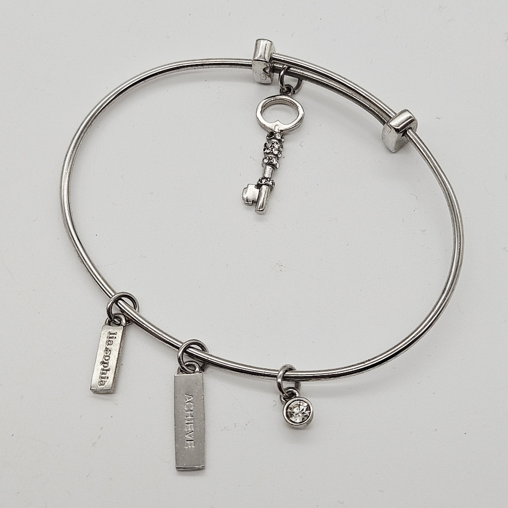 LIA SOPHIA | friendship "Achieve" circle charm bracelet
